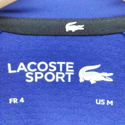 ラコステスポーツ LACOSTE SPORT マルチ プリント ジャージ フリース ジャケット メンズ import:M