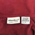 エディーバウアー Eddie Bauer 90S 白タグ ラグランスリーブ 裏起毛 ハーフジップ プルオーバー スウェット メンズ import:L