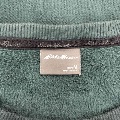 エディーバウアー Eddie Bauer 00S 裏起毛 プルオーバー スウェット メンズ import:M