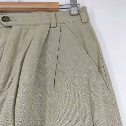 パタゴニア patagonia 92年製 白タグ オーガニックコットン タックパンツ メンズ 30