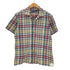 ポロバイラルフローレン Polo by RALPH LAUREN マドラスチェック柄 開襟 半袖シャツ メンズ import:M