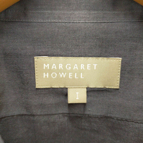 マーガレットハウエル MARGARET HOWELL ふんわりコットンシャツ レディース 1