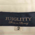 ジャスグリッティー JUSGLITTY ドット ベルト付フレアスカート レディース 2