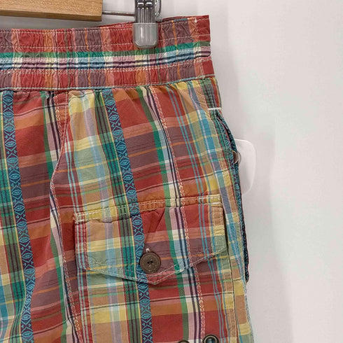 ポロバイラルフローレン Polo by RALPH LAUREN 復刻三角タグ チェック柄 ショートパンツ メンズ JPN:L