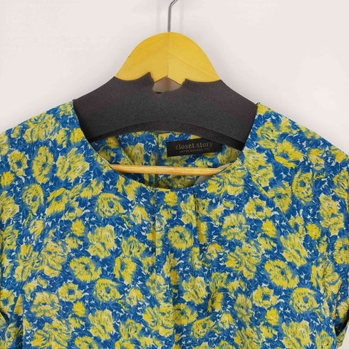 クローゼットストーリー closet story フラワー 総柄ワンピース チュニック レディース ONE SIZE