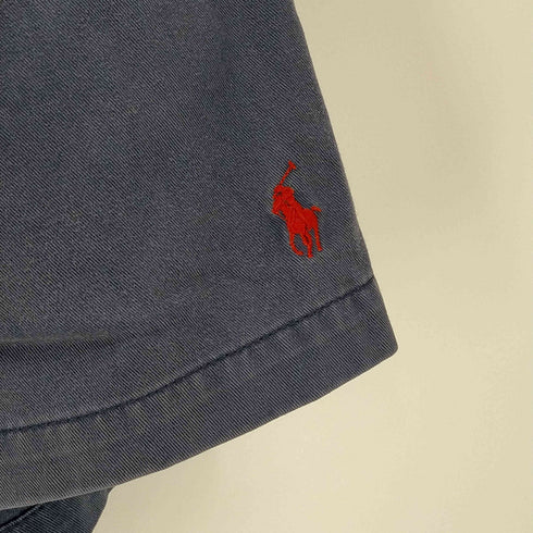 ポロバイラルフローレン Polo by RALPH LAUREN 三角タグ 裾ポニー ナス紺 イージー ショートパンツ メンズ JPN:L