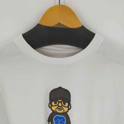 サブウェア SUBWARE MANKEY MR STASH キャラクターS/S TEE グラフィティ バックプリント マイロ メンズ XXL