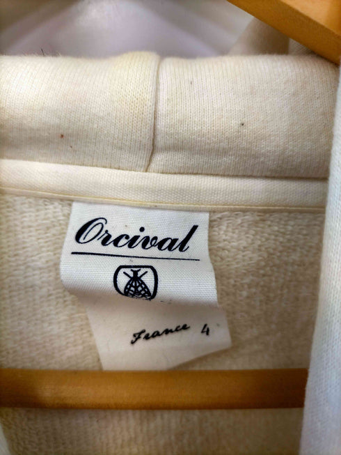 オーチバル ORCIVAL ダブルジップアップパーカー メンズ 4