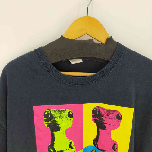 ギルダン GILDAN 00S アートプリント S/S TEE GEICO トカゲ 企業 メンズ import:XL