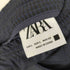 ザラ ZARA シアサッカーイージーパンツ テーパード メンズ JPN:L