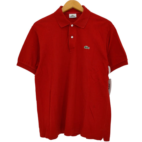 ラコステ LACOSTE 日本製 鹿の子 半袖ポロシャツ メンズ 5