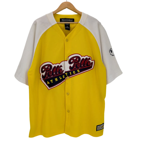 PELLE PELLE ロゴワッペン ベースボール ゲームシャツ B系 メンズ import:XL