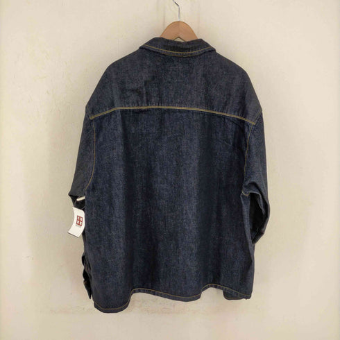 ザラ ZARA ポケット デニムシャツジャケット メンズ JPN:XL