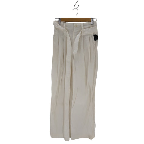 イッセイミヤケ ISSEY MIYAKE SHAPED MEMBRANE Trousers White レディース 1