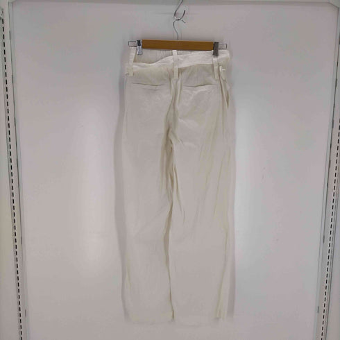 イッセイミヤケ ISSEY MIYAKE SHAPED MEMBRANE Trousers White レディース 1