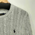 ポロラルフローレン POLO RALPH LAUREN スモールポニー刺繍 ケーブルニット メンズ import:M