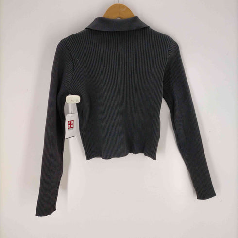 アズールバイマウジー AZUL by moussy ダブルジップリブニットカーディガン レディース FREE