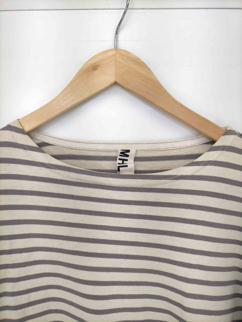 エムエイチエル MHL. ボーダー L/S カットソー レディース JPN:M