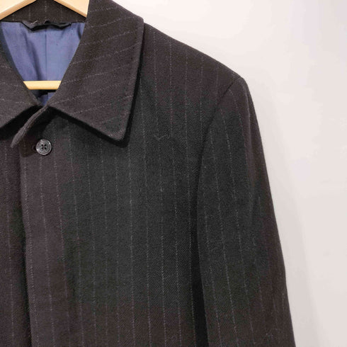 フィールドハウス FIELD HOUSE カシミヤストライプ柄コート メンズ JPN:46