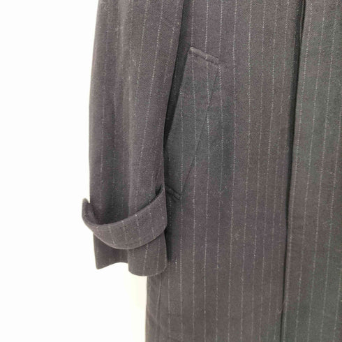 フィールドハウス FIELD HOUSE カシミヤストライプ柄コート メンズ JPN:46