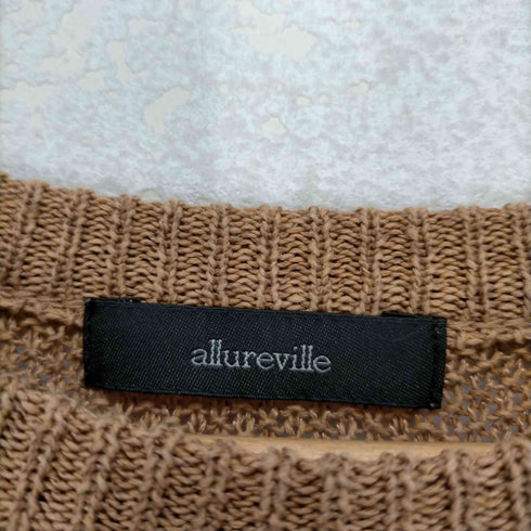 アルアバイル allureville WGペーパーヤーンかのこプルオーバー レディース JPN:2