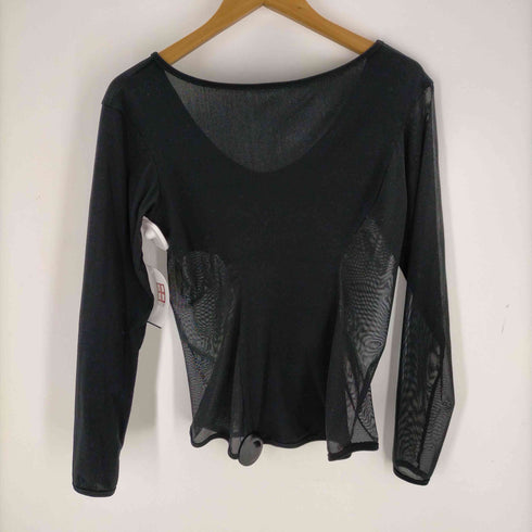 イッセイミヤケ ISSEY MIYAKE メッシュ ロングスリーブ レディース 2