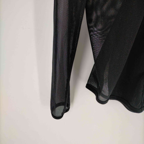 イッセイミヤケ ISSEY MIYAKE メッシュ ロングスリーブ レディース 2