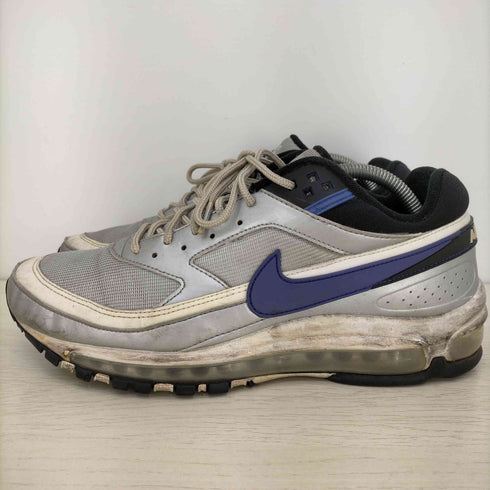 ナイキ NIKE AIR MAX 97/BW エアマックス メタリックシルバー メンズ JPN:27