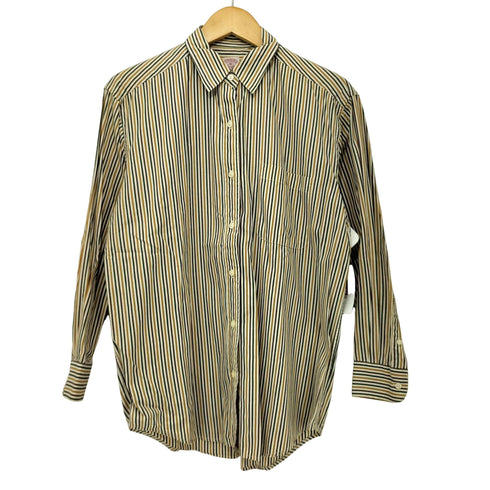 ブルックスブラザーズ BROOKS BROTHERS ストライプ柄ボタンシャツ メンズ import:M