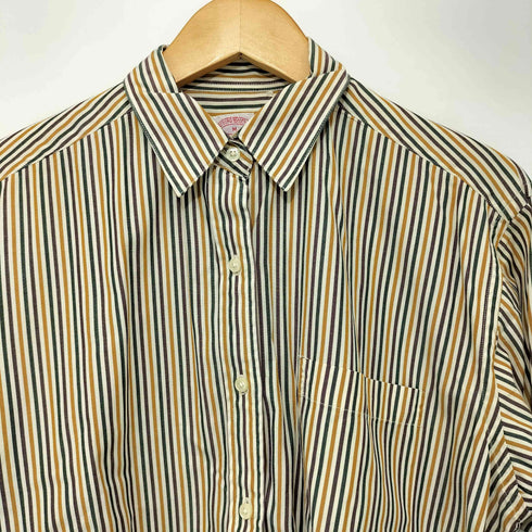 ブルックスブラザーズ BROOKS BROTHERS ストライプ柄ボタンシャツ メンズ import:M