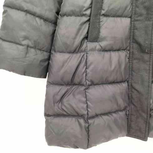 バナナリパブリック BANANA REPUBLIC 素材切替 ファーフード ダウンコート レディース import:S