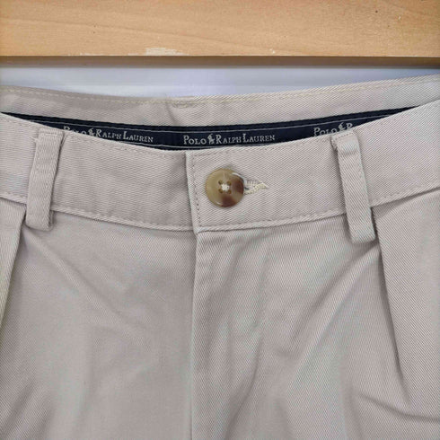 ポロラルフローレン POLO RALPH LAUREN 90s ポロチノ 2タック ハーフパンツ ショーツ レディース 14