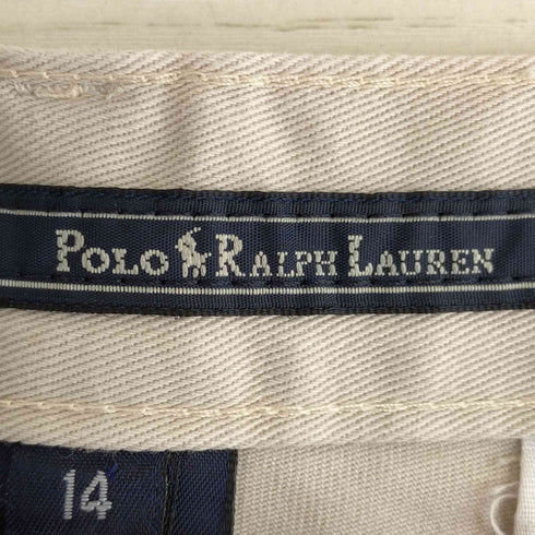 ポロラルフローレン POLO RALPH LAUREN 90s ポロチノ 2タック ハーフパンツ ショーツ レディース 14