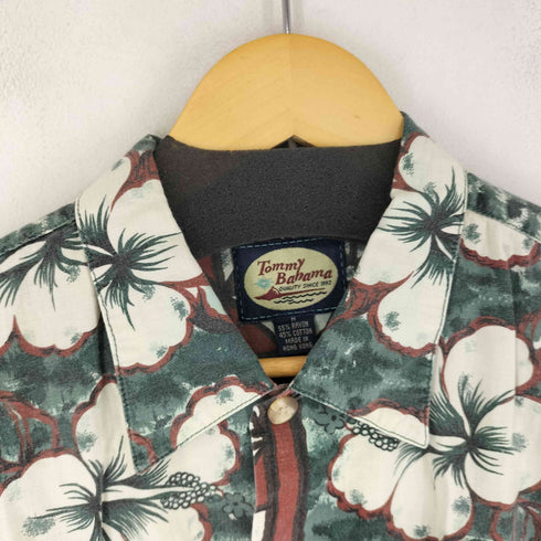 トミーバハマ Tommy Bahama 90s レーヨン混紡 アロハシャツ メンズ JPN:M