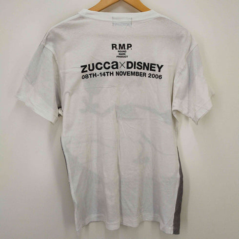 カバンドズッカ CABANE de ZUCCa キャラクタープリント クルーネック ショートスリーブTシャツ メンズ JPN:M