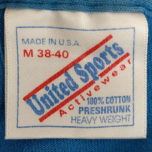 ユナイテッドスポーツ UNITED SPORTS 90s USA製 I'M FISH FISHMANS 渋谷系 ドリームポップバンド クルーネックTシャツ メンズ import:M