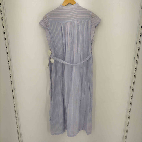ヌキテパ NE QUITTEZ PAS Cotton Lurex Stripe Frill Sleeve Dress レディース FREE