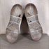 エンポリオアルマーニ EMPORIO ARMANI Eagle Logo Patch Sneakers ベルテッド レザーローカットスニーカー メンズ uk9