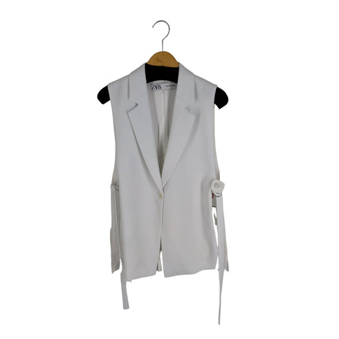 ザラ ZARA ノースリーブテーラードジャケット レディース xs