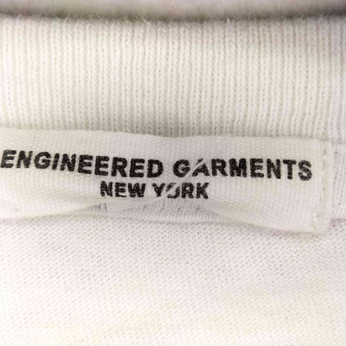 エンジニアードガーメンツ Engineered Garments 20SS PRINTED CROSS CREW NECK T-SHIRT メンズ JPN:M