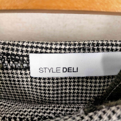 スタイルデリ STYLE DELI ウエスト折り返し ストライプスカート レディース JPN:M