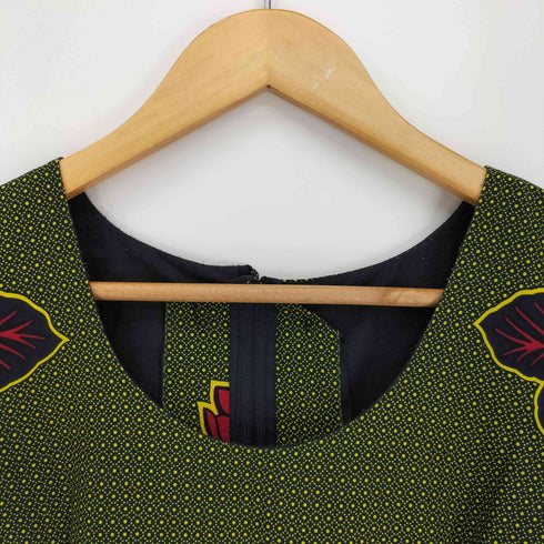 EAGLE WAX フローラル 総柄 ロング ワンピース レディース
