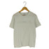シーケーカルバンクライン ck Calvin Klein メタリックロゴプリント クルーネックTシャツ レディース import:L