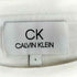 シーケーカルバンクライン ck Calvin Klein メタリックロゴプリント クルーネックTシャツ レディース import:L