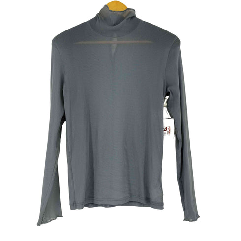ロクビューティーアンドユースユナイテッドアローズ 6 BEAUTY & YOUTH UNITED ARROWS NYLON TULLE TURTLE NECK レディース