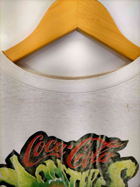 SILKWORM 90S USA製 Coca Cola MONSTER OF GRIDION プリント S/S Tシャツ メンズ JPN:XL