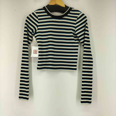 エックスガール X-girl 23SS MULTI STRIPE COMPACT TOP レディース JPN:S