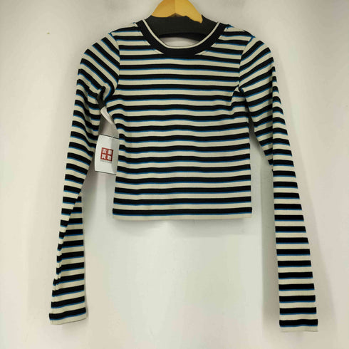エックスガール X-girl 23SS MULTI STRIPE COMPACT TOP レディース JPN:S