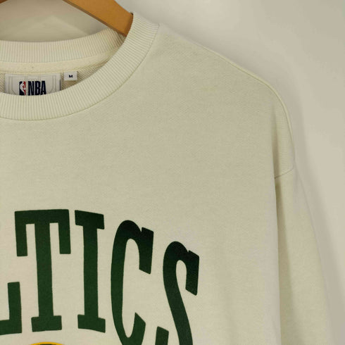 エヌビーエー NBA バスケットボールチームロゴプリント クルーネックスウェット メンズ import:M