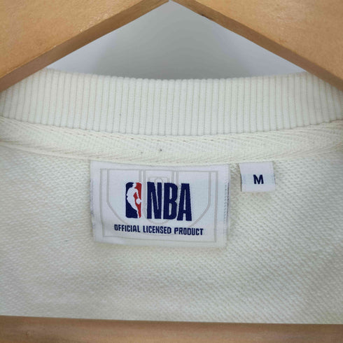 エヌビーエー NBA バスケットボールチームロゴプリント クルーネックスウェット メンズ import:M